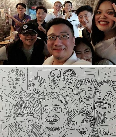 調皮老爸簽聯絡簿「用自畫像撩老師」！　翻開下一頁「老婆直接被出賣」網笑翻：爸爸還活著嗎？