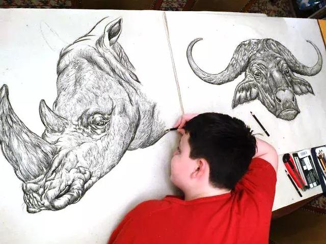 3歲學畫畫、5歲辦國際展覽　15歲年薪百萬「替爸媽買了棟別墅」
