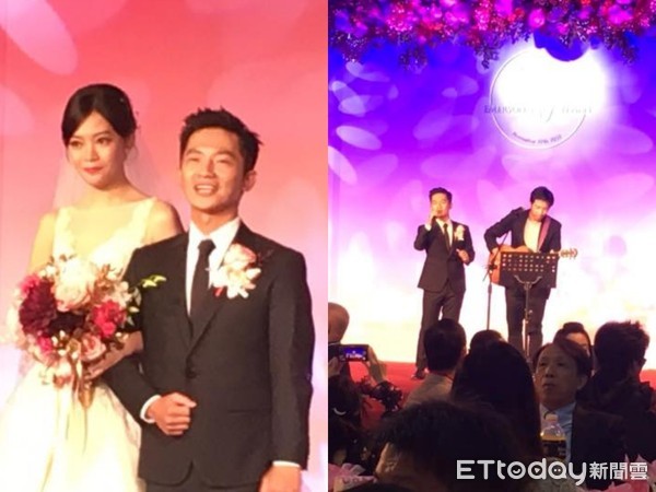 蔡昌憲婚禮哭了!從阿嬤手中「接走空姐老婆」承諾好好照顧 搞笑破英文「唱她選的情歌」超浪漫