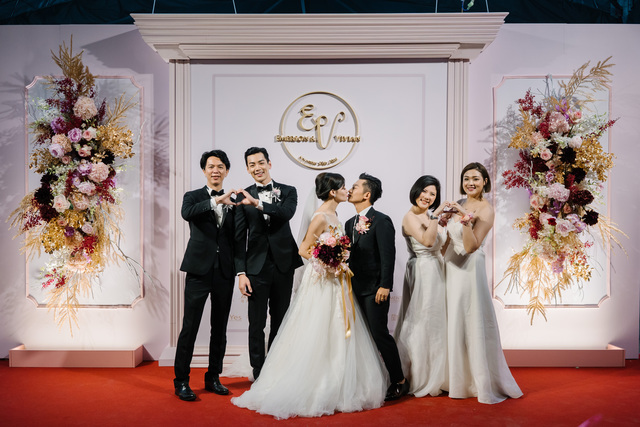 大咖全到場!蔡昌憲婚宴「于美人脫稿上台」現場笑翻 千人流水席飆唱《愛情限時批》送感人祝福