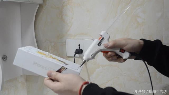 空的手機盒不要扔「剪一剪」放在洗手間，省錢又實用