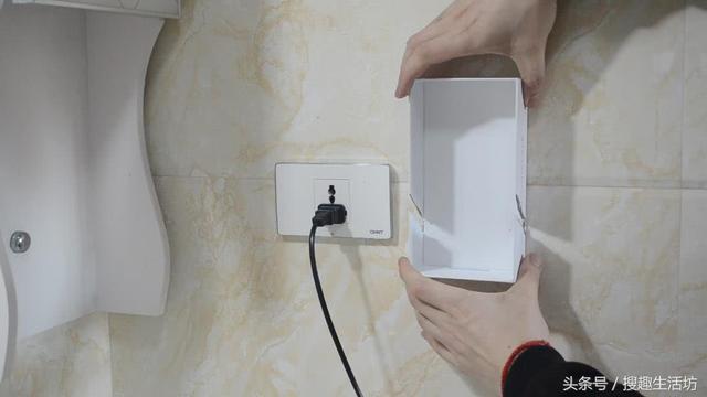 空的手機盒不要扔「剪一剪」放在洗手間，省錢又實用