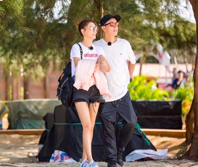 陳小春為何不讓應采兒穿短褲，當她穿上短褲之後，網友懂了