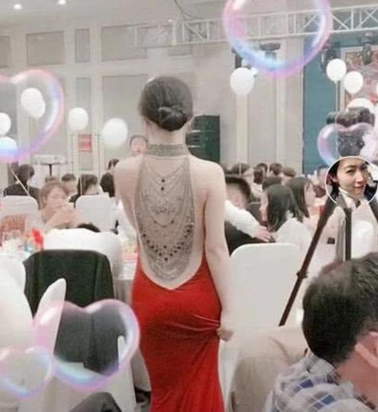 抖音「背影新娘」火了,婚紗背部開叉開到腰,轉身後太驚艷了!網友:羨慕新郎!