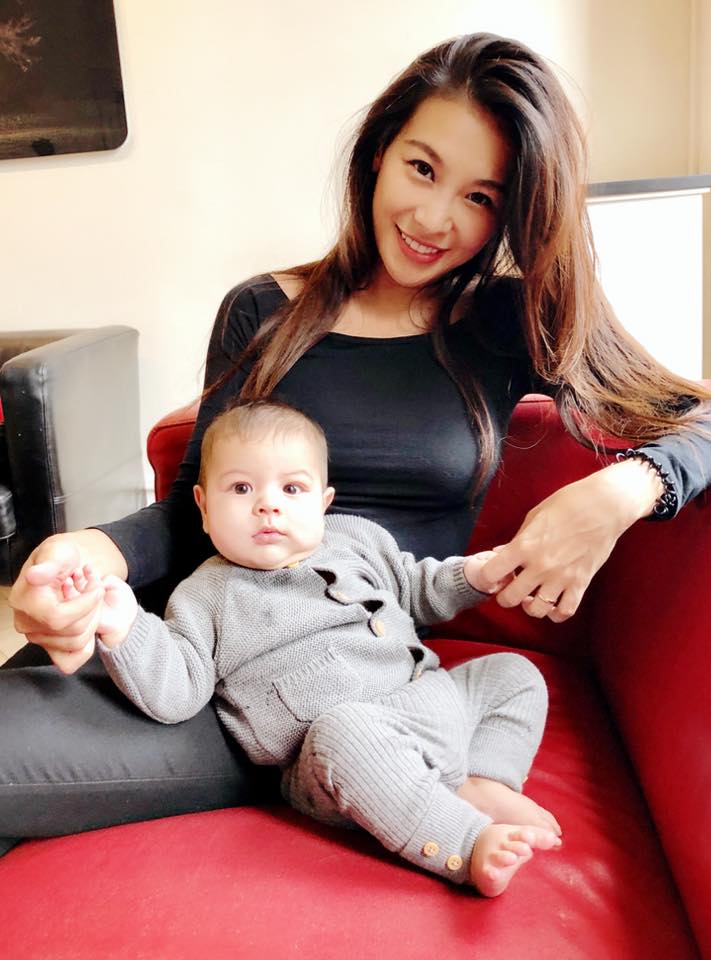 艾莉絲離婚「帶女兒毅然飛法國」日子不好過　現任丈夫把小孩視如己出：幸福是自己給自己的