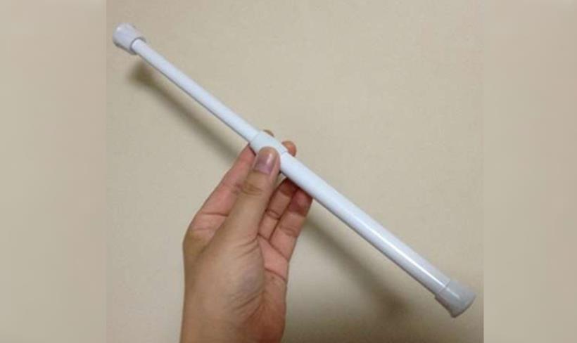 大創「伸縮桿」竟然有15種妙用！尤其是第9項簡直解決所有女生的煩惱