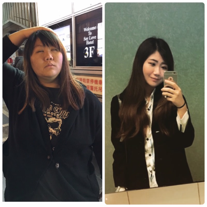 120kg女大生「10個月火速減60kg」全台狂讚　瘦下來「連五官都變超完美」網讚爆：太勵志！
