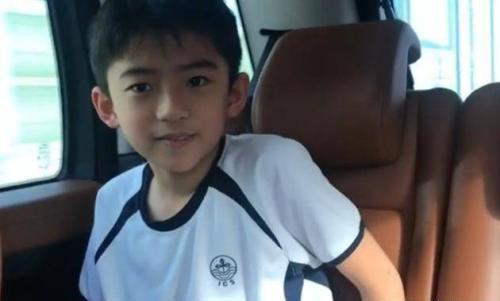 11歲謝振軒身高幾乎與張柏芝持平，長相神似謝霆鋒，誰注意到「他的手」？網友：基因太重要了！