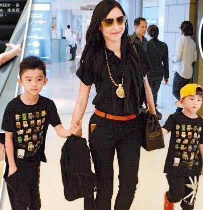 11歲謝振軒身高幾乎與張柏芝持平，長相神似謝霆鋒，誰注意到「他的手」？網友：基因太重要了！