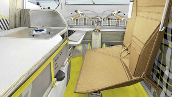 移動式小套房？單身狗專用「迷你三輪露營車」內部超強大 「瓦斯爐、冰箱都有」一個人睡也溫暖