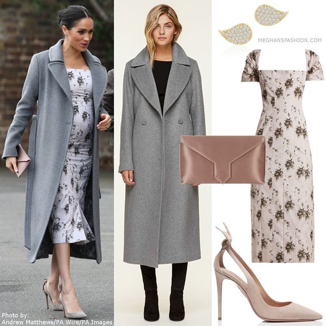 又踩女王底線!?梅根寒冬穿「大露背緊身洋裝」現身 一轉身「大出糗畫面」網看傻:懷雙胞胎嗎?