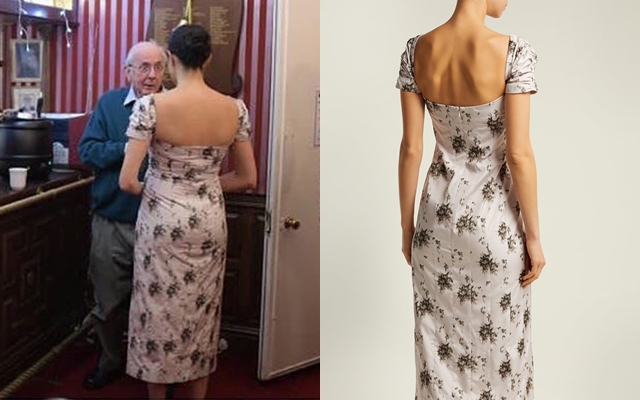 又踩女王底線!?梅根寒冬穿「大露背緊身洋裝」現身 一轉身「大出糗畫面」網看傻:懷雙胞胎嗎?