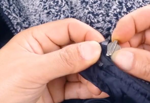 衣服拉鏈壞了？輕輕一拉就能更換拉鏈頭，太實用了