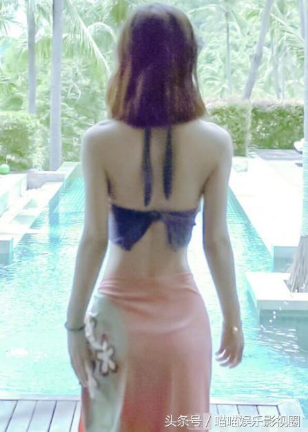 女明星泳裝照：熱巴60分，趙麗穎80分，最後一位120分！