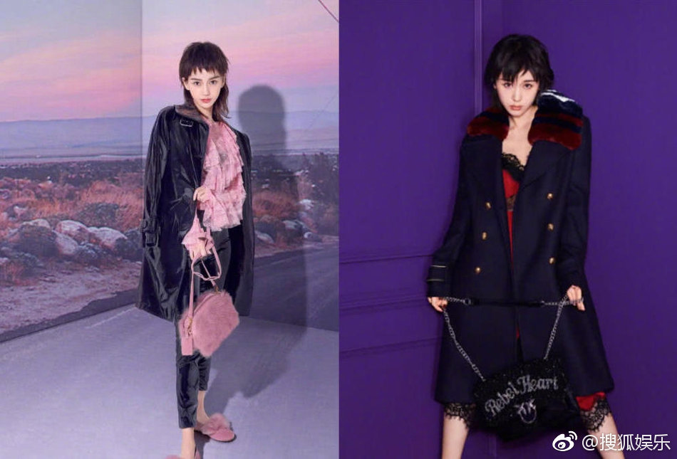 高顏值也撐不了！Angelababy「剪掉飄逸仙女長髮」 往上一看「崩壞鋸齒狀髮型」粉絲崩潰：狗啃的？