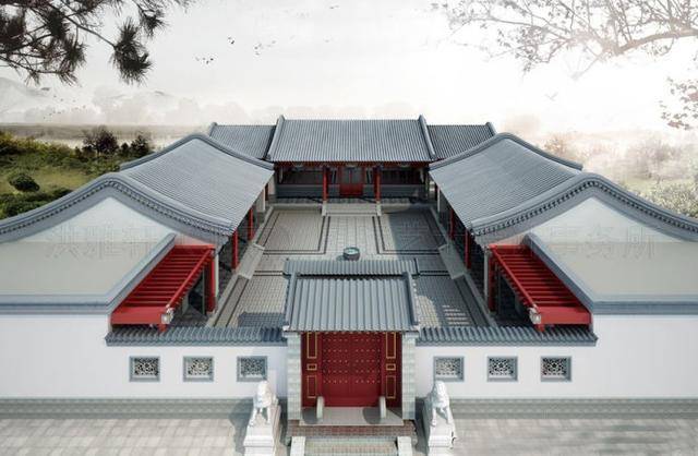 看完這10套「中式四合院」，其他的別墅都不值一提，完爆他們！