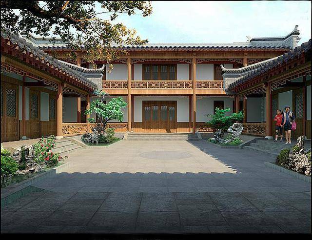 看完這10套「中式四合院」，其他的別墅都不值一提，完爆他們！