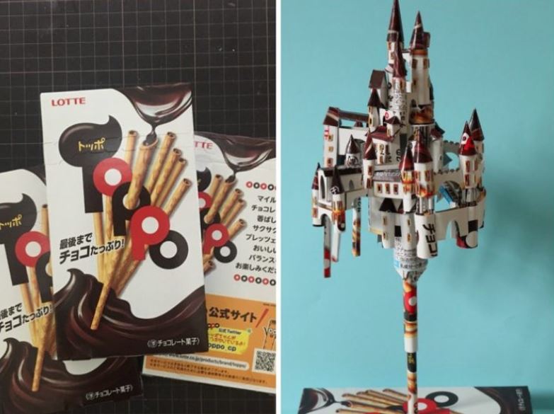 他吃完零食靈機一動「小熊餅乾盒→超萌小鼓手」！品客叔叔「巧手一變成韓系美男團」萬人讚翻