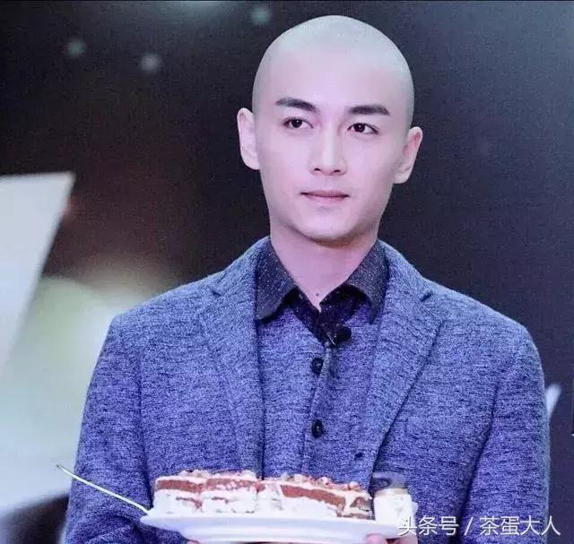 黃曉明光頭59分，霍建華光頭80分，而「他的光頭」給101分都不為過！