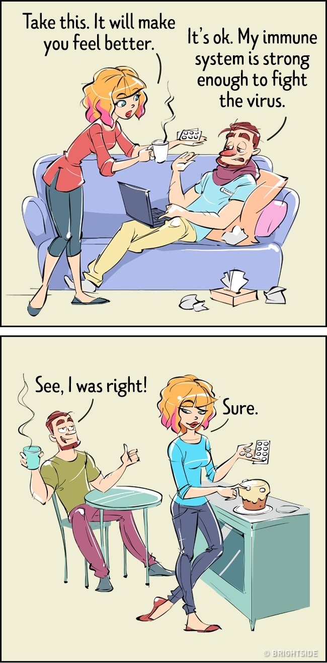 11個說明「你們感情好到爆」的甜蜜日常 #7吵架後「整個放進去」甜到直接講不出話