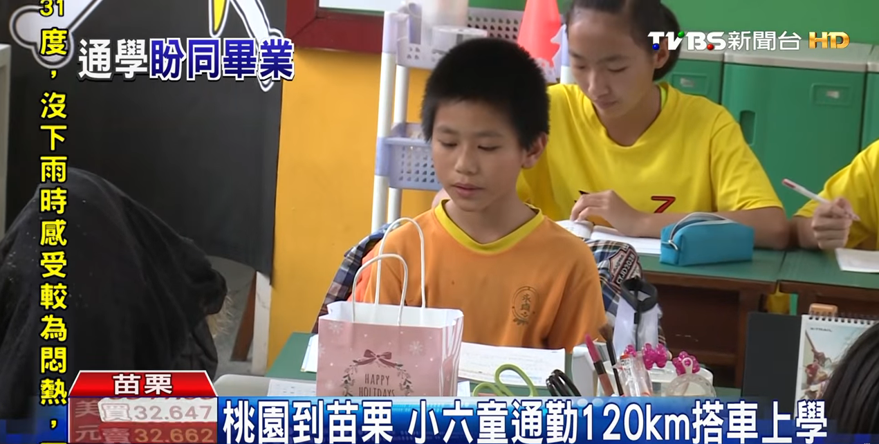 想一起畢業！小六童每天2小時「通勤120公里上學」只因「不捨5年友情」不喊苦替單親媽省錢