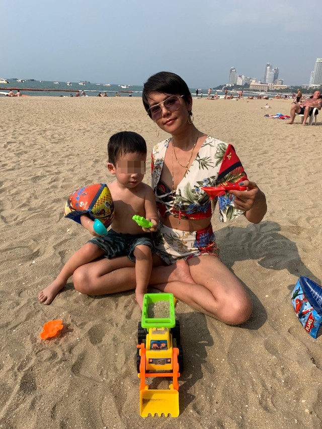 老公浪漫慶生！35歲劉香慈「大秀產後好身材」　結婚2年「追生第二胎」無奈嘆：真的沒辦法