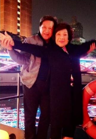 阿姑偕李朝永「高雄度蜜月」被拱跳愛河　羞喊「再拼一胎」笑得心花怒放