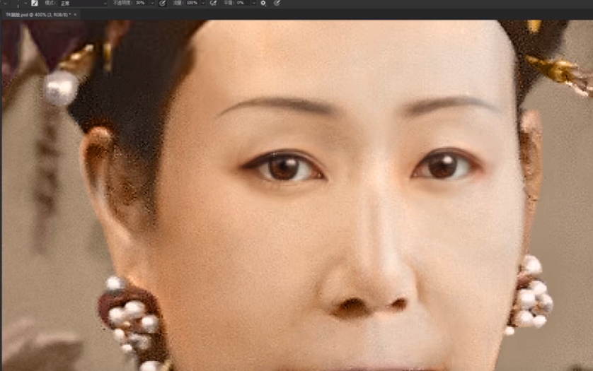 清朝娘娘回春啦！PS大神「神修復富察皇后美貌」　一看到慈禧太后「滿臉細紋→氣質女神」全網戀愛❤