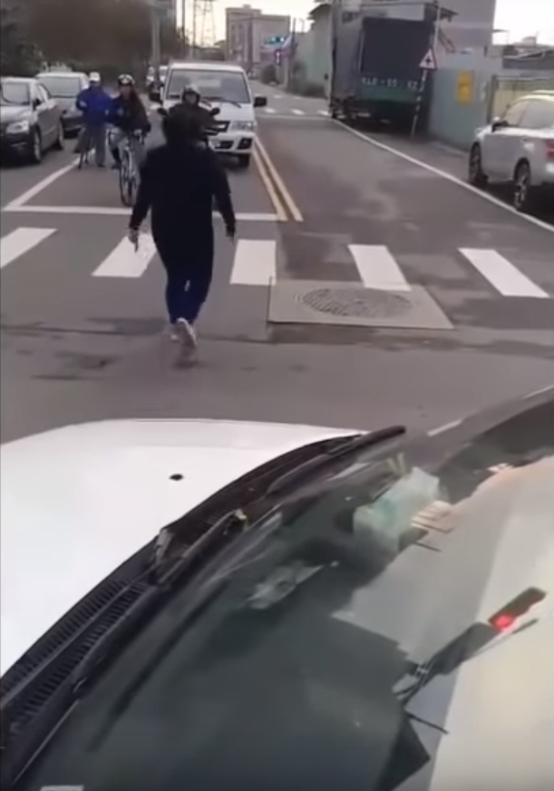 桃園大力女「一秒徒手拆車」開嗆：泥知道我是誰嗎？　車主傻眼「只好叫警察來」最後下場曝光