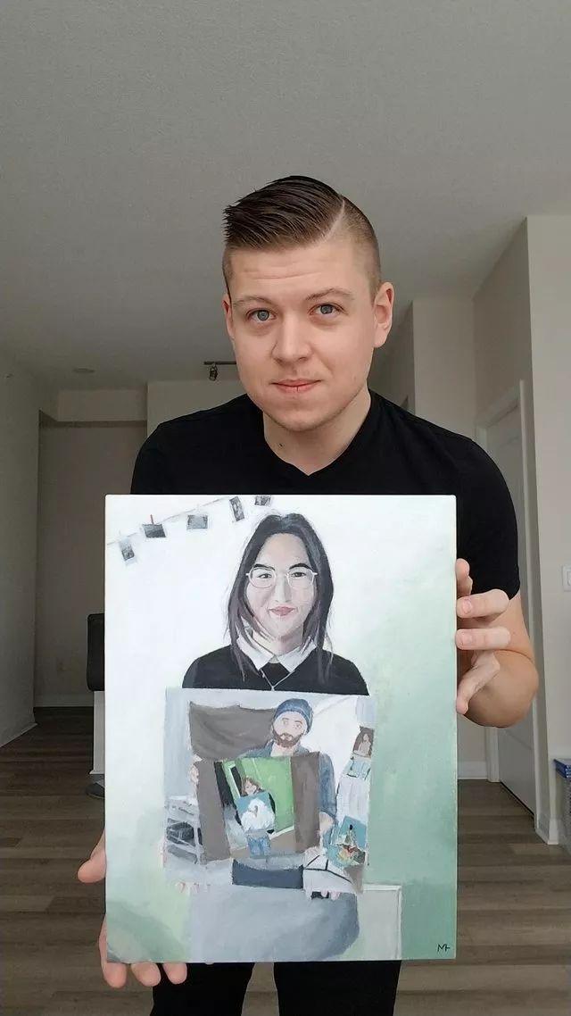 媽媽「不滿意」的畫被兒子傳到網上，兩天後，網路瘋傳...「愛的鼓勵和遊戲」根本停不下來！