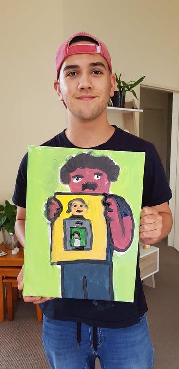 媽媽「不滿意」的畫被兒子傳到網上，兩天後，網路瘋傳...「愛的鼓勵和遊戲」根本停不下來！