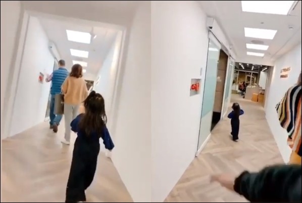 老公兒子出國了！隋棠「帶2歲女兒上班」萌翻員工　乖巧小動作「曝完美家教」網讚爆：這超重要