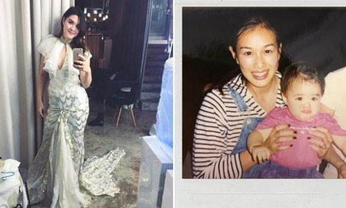 48歲鍾麗緹3個女兒個個貌美！21歲混血大女兒近照爆光「身材火辣」，曾反對媽媽拼第四胎！