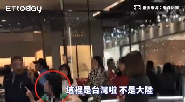 陸客「大鬧高雄百貨」狂嗆聲：讓妳做不成生意　警察直接吼回去：「這裡是台灣！」 