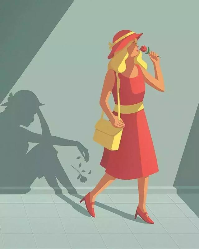必看！30張戳破「現實偽裝」的寫實插畫：成年人的世界是你想不到的心酸...
