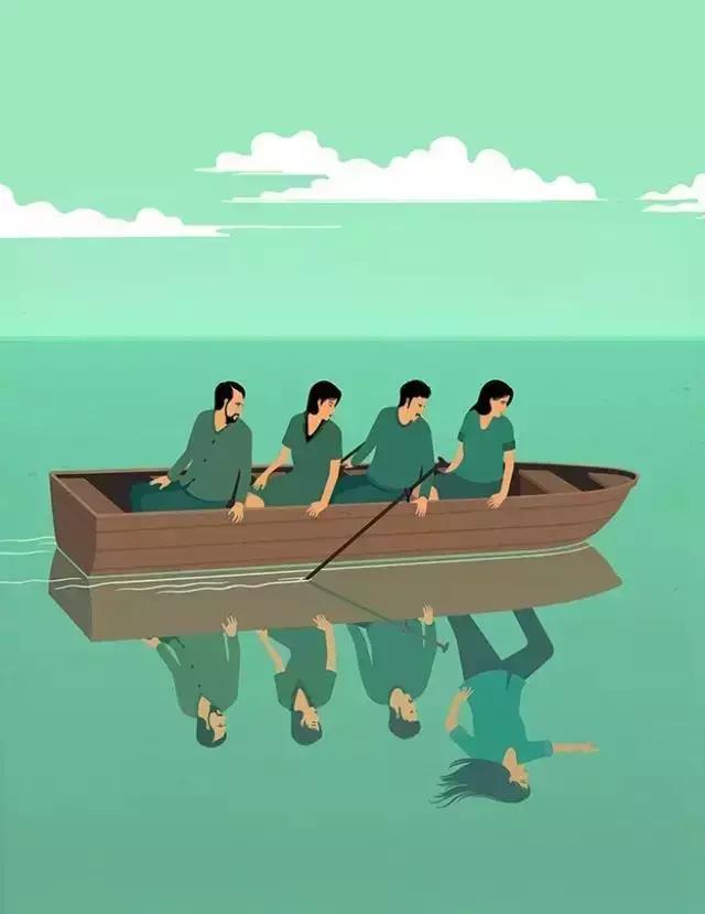 必看！30張戳破「現實偽裝」的寫實插畫：成年人的世界是你想不到的心酸...