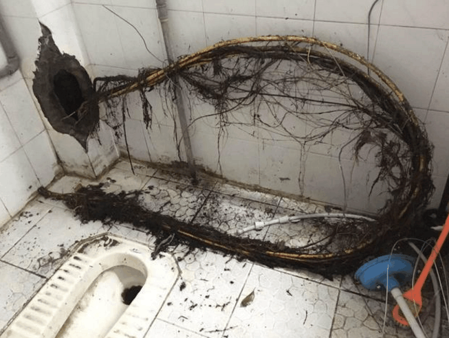 下水道總被堵！業主「砸開墻壁」驚現龐大異物　「嚇退修理工」風水大師揭秘：當初就不該買