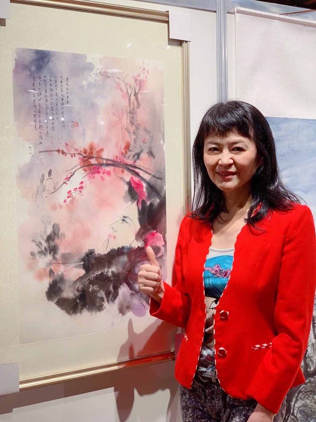 59歲花系列女星程秀瑛轉當畫家！ 曾「遭演員男友動手」憂鬱纏身 祕婚多年「靠繪畫重生」
