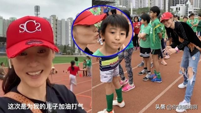 張柏芝努力當好媽媽！ 參與兒子運動會「全程陪跑」 買零食請全班當獎勵：不想錯過他長大