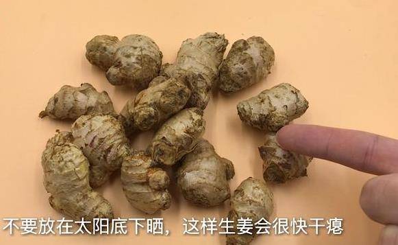 原來「保存生薑」很簡單！教你一個訣竅「不乾癟不壞」放上一年都新鮮