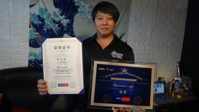 大聲說出：台灣NO.1！台灣汽美師傅PK中美高手「勇奪冠亞軍」  做學徒「被看不起」今證明行行出狀元