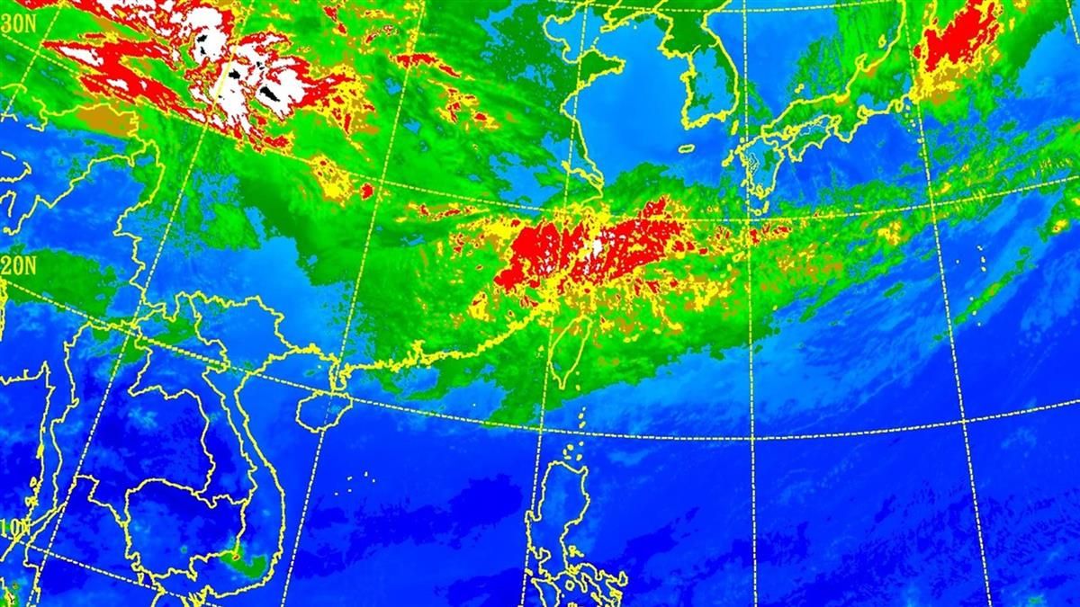 這波雨超髒！冷氣團發威「週六超大雷雨襲來」最低溫剩10度　第2波冷空氣接力來「這天開始回暖」