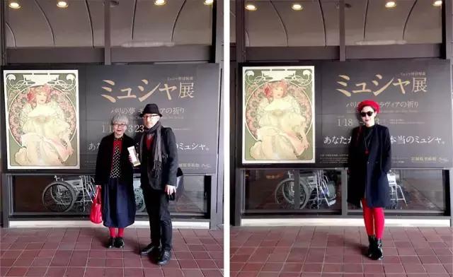 最浪漫的事就是和你「穿一輩子情侶裝」，63歲老太一家三口超會穿搭：老了我也要這樣穿！