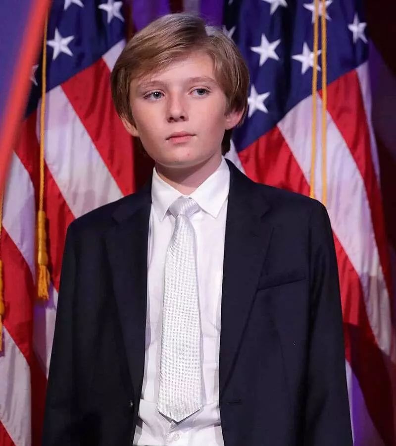 九億少女之夢！12歲190公分，爸爸是川普「每天用高級魚子醬擦身」：真正的高富帥