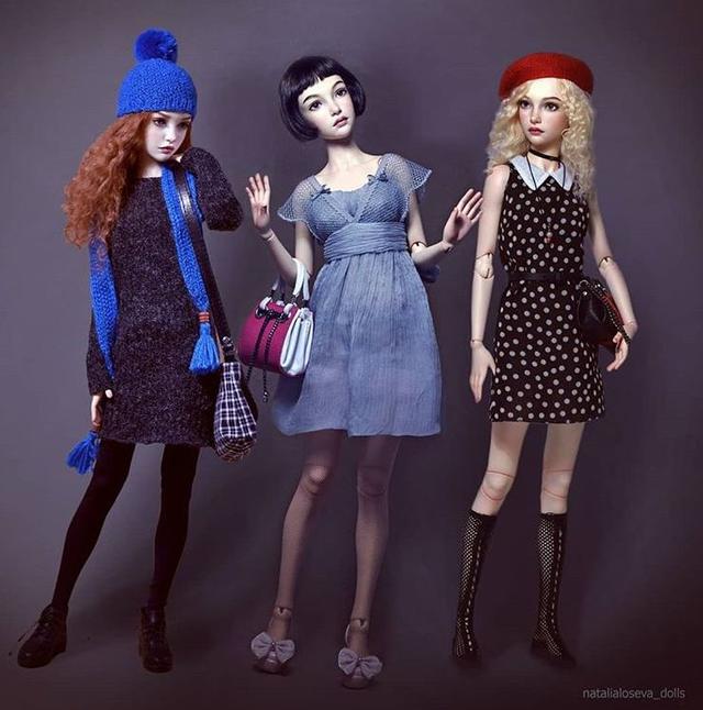 火爆ins的俄羅斯手工女!她製作的洋娃娃顏值碾壓好萊塢頂級美女,「衣服穿搭」更是全網爆讃!