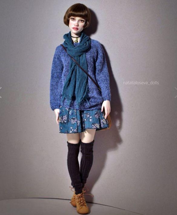 火爆ins的俄羅斯手工女!她製作的洋娃娃顏值碾壓好萊塢頂級美女,「衣服穿搭」更是全網爆讃!