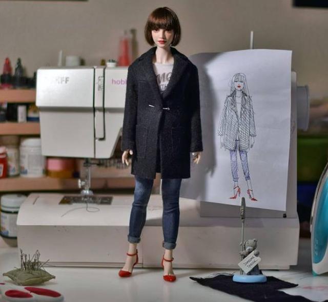 火爆ins的俄羅斯手工女!她製作的洋娃娃顏值碾壓好萊塢頂級美女,「衣服穿搭」更是全網爆讃!