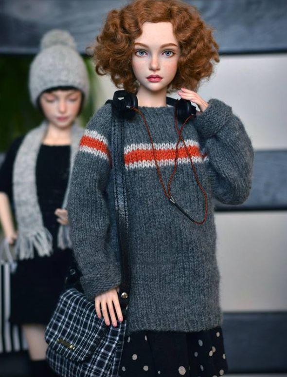 火爆ins的俄羅斯手工女!她製作的洋娃娃顏值碾壓好萊塢頂級美女,「衣服穿搭」更是全網爆讃!