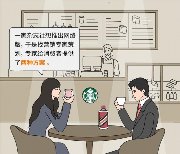 你有想過嗎？為何星巴克「橫著排隊」而麥當勞卻「直著排隊」呢？　簡單漫畫解析「全球大企業」成功秘訣！