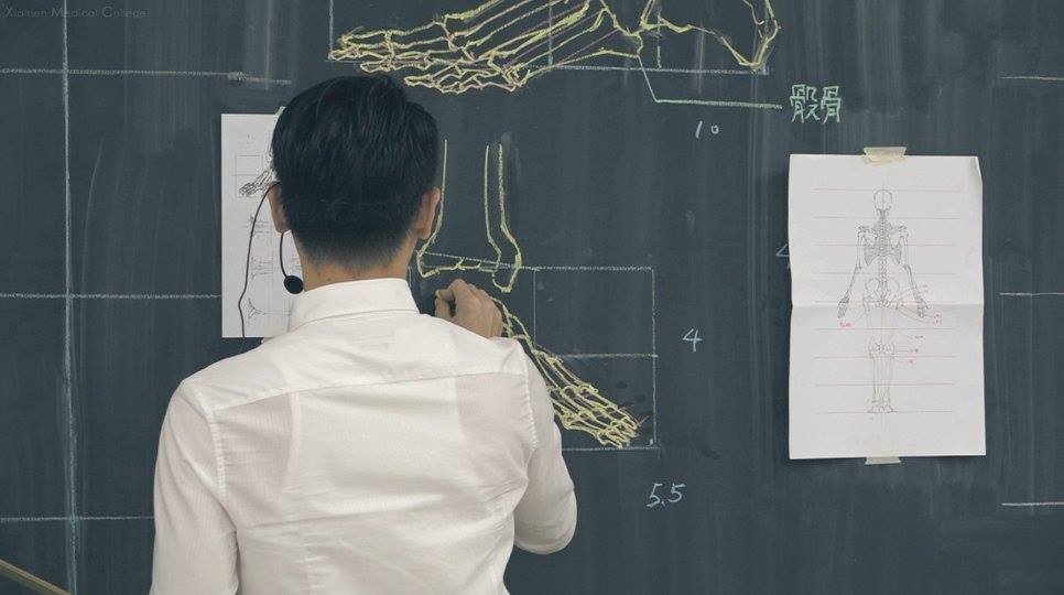 紅到日本去!台灣帥老師「手繪人體構造圖」教學 超狂成品「逼真到像3D」網看傻:醫學課還美術課?